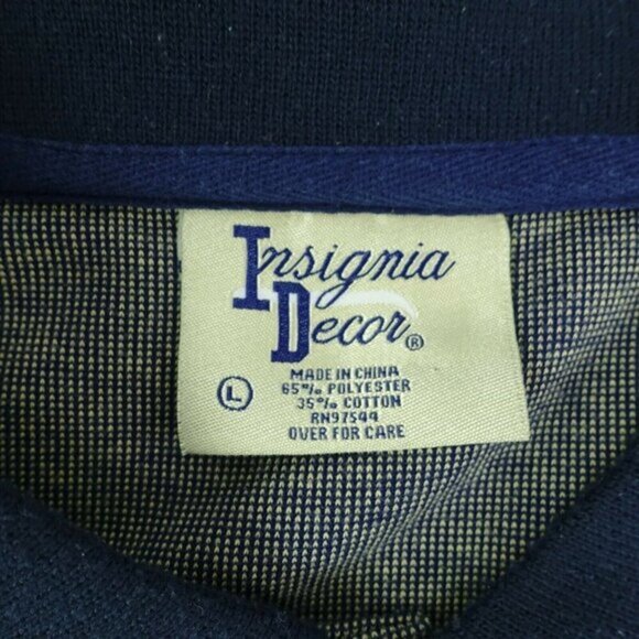 Insignia Decor Mens 2XL Polyester Blend  Red Lobster Logo Short Sleeve Polo Shir - Picture 3 of 5